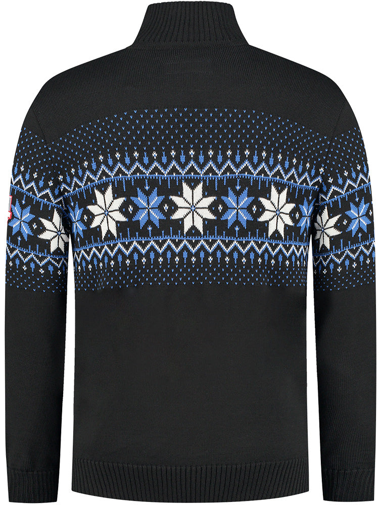 Noorse heren trui - fijn gebreid - Merino wol