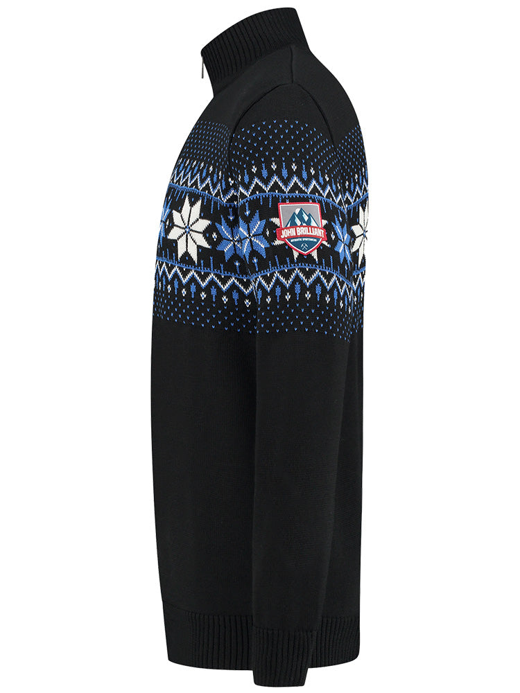 Noorse heren trui - fijn gebreid - Merino wol