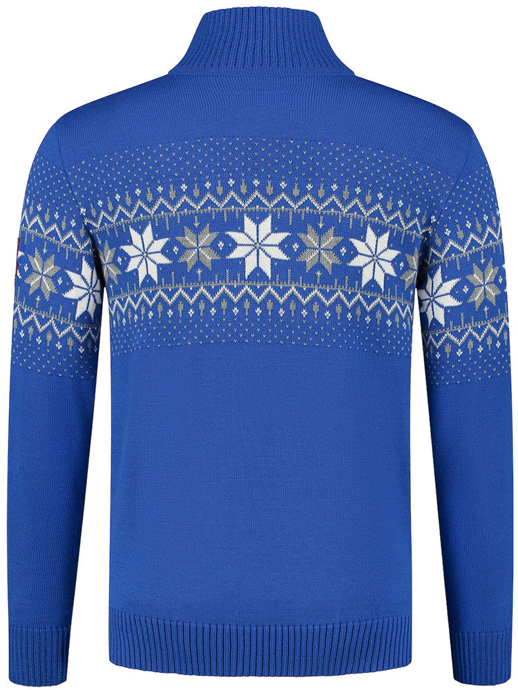 Noorse heren trui - fijn gebreid - Merino wol