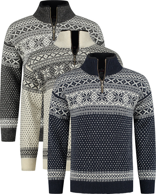Sweater made of 100% pure new Norwegian wool