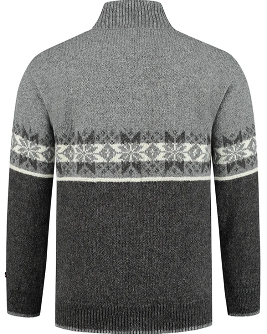 Scandinavian cardigan in 100% pure wool