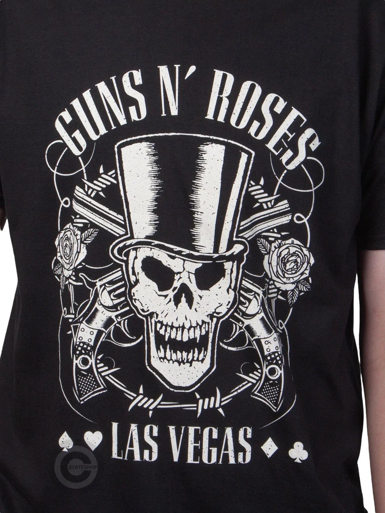 T-shirt Guns 'N Roses "Las Vegas" Black