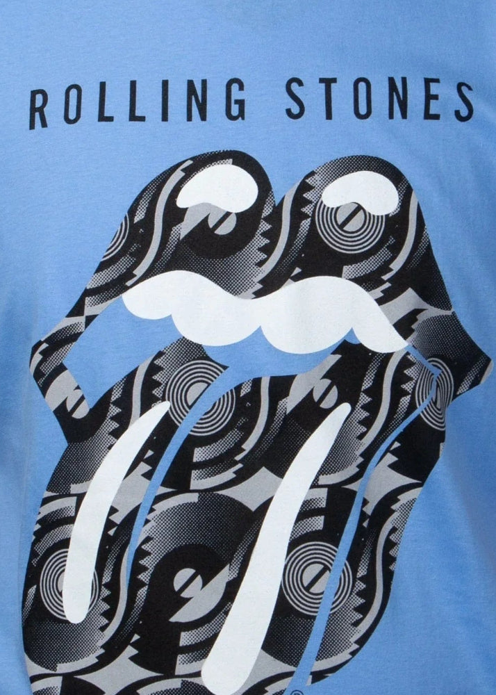 T-shirt The Rolling Stones "Steel Wheels" Blue