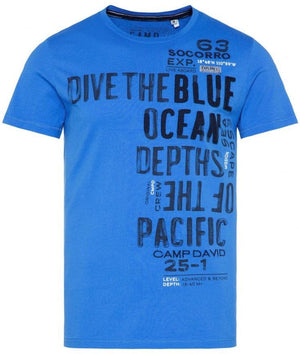 Camp David Stylish with this CAMP DAVID Dive-Inspired T-Shirt