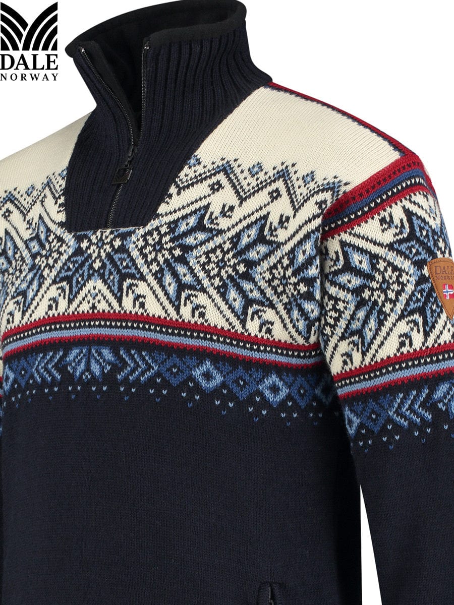 Dale of Norway Vail weerbestendige herentrui, donkerblauw