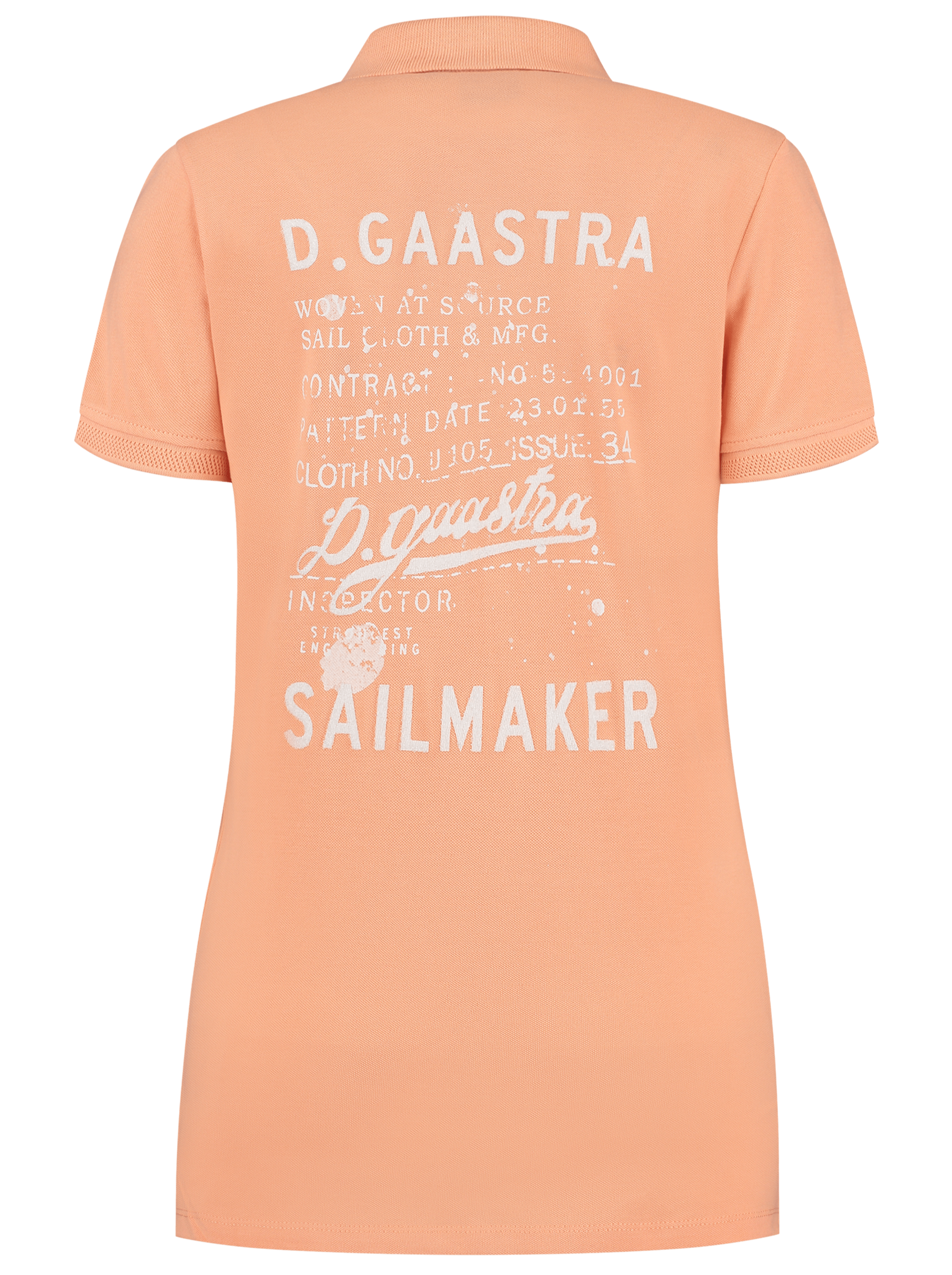 GaastraPolo shirt "Port Vauban" - 100% cotton - orange