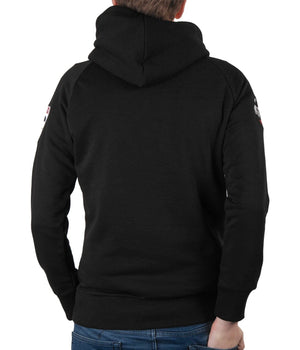 Top GunHoodie sweatshirt "Defend", black