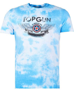 Top Gun T-Shirt "American Icon" camouflage blue