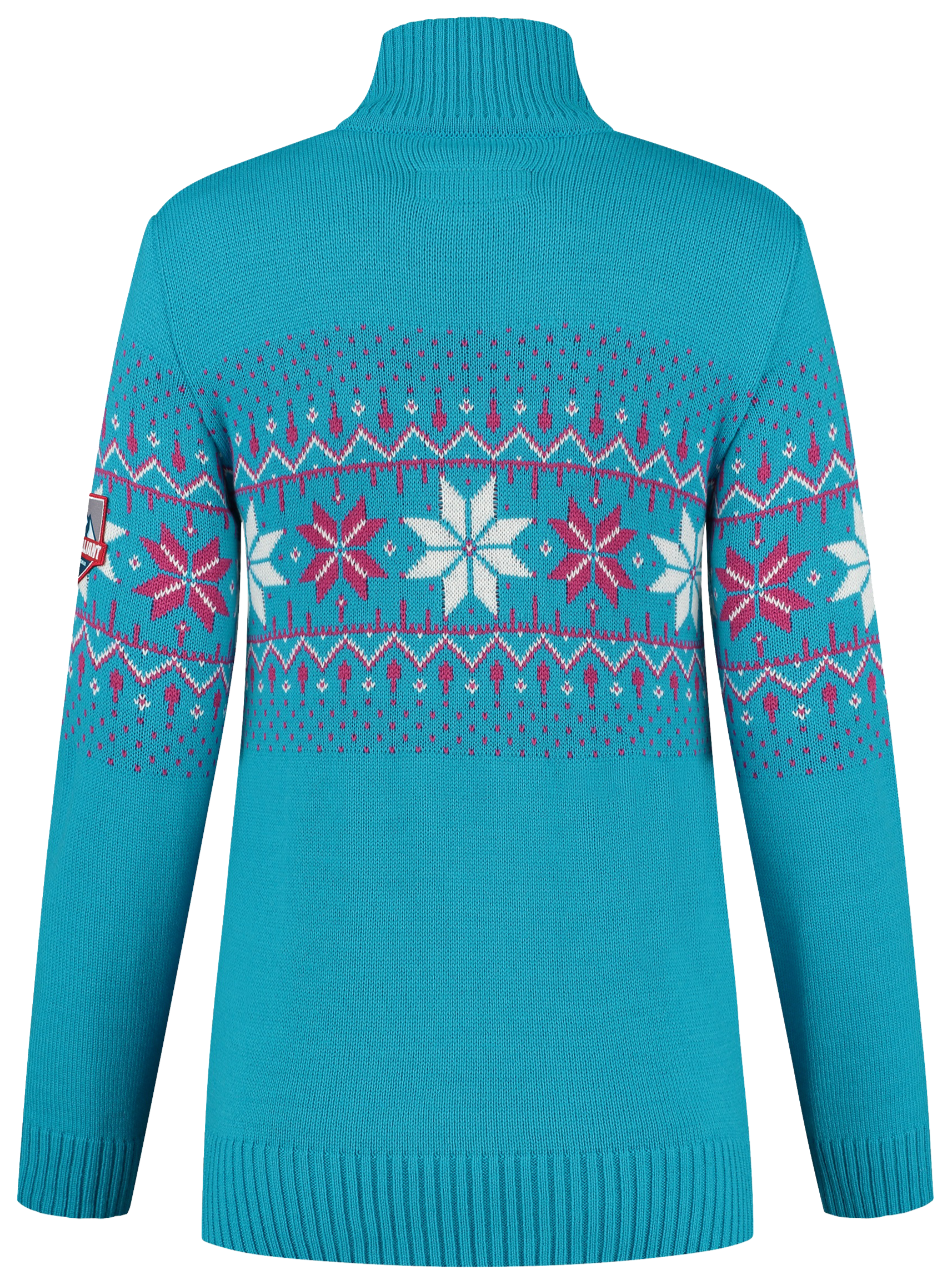 John Brillant Norwegian Womens Pullover Fargerik, blue