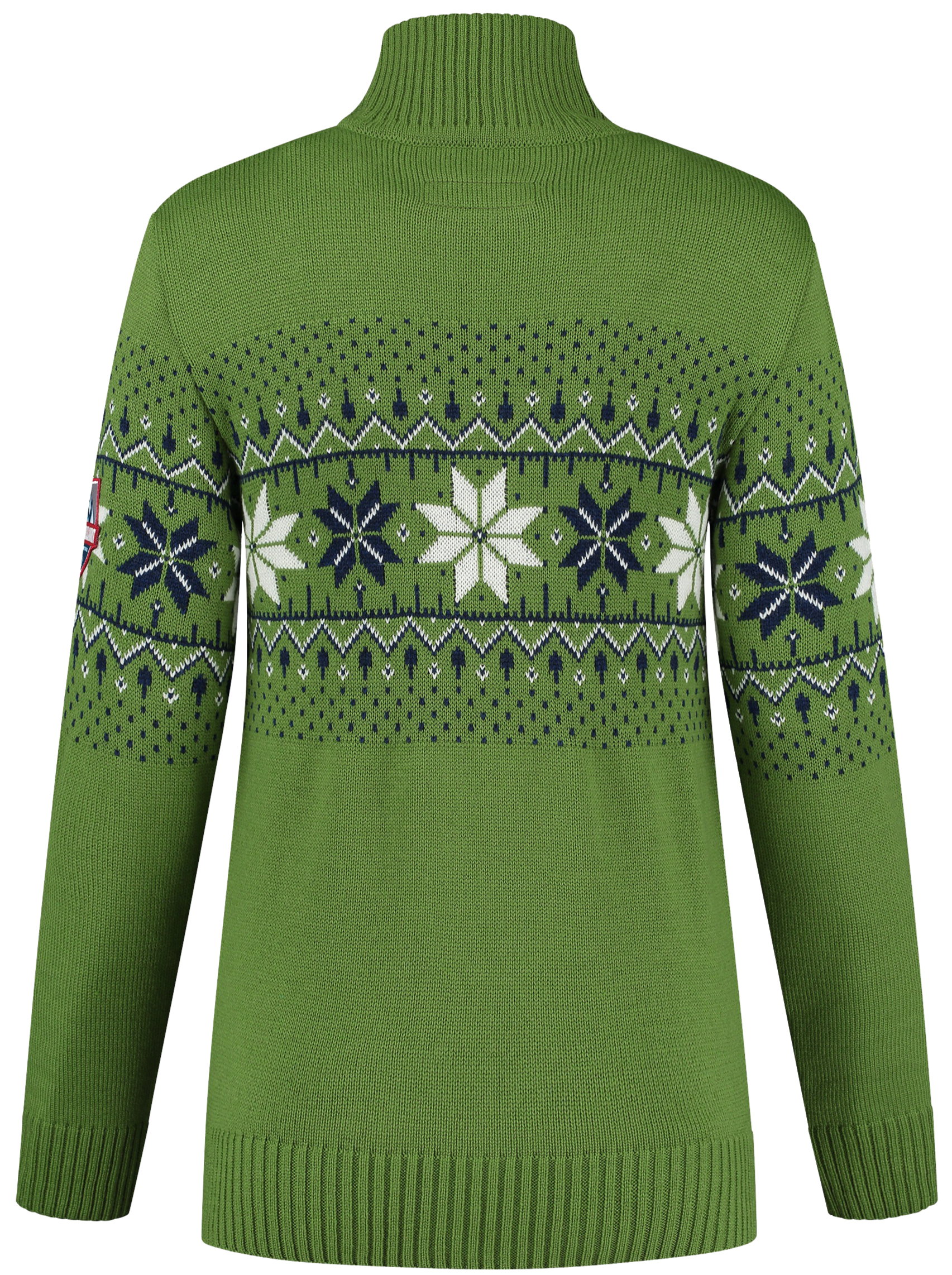 John Brillant Norwegian Womens Pullover Fargerik, green