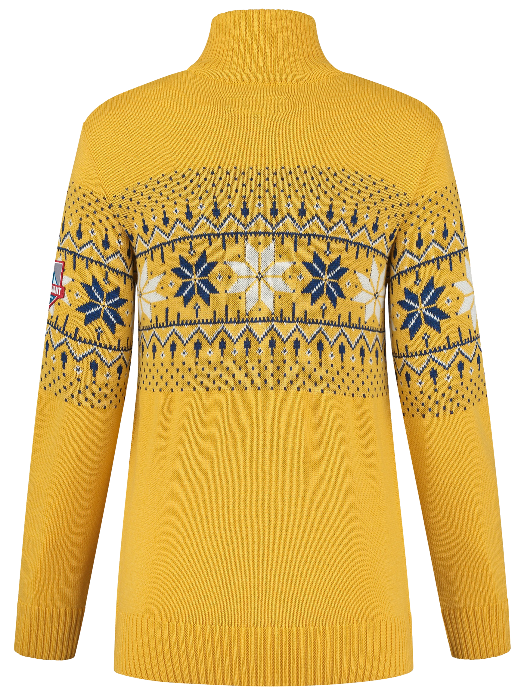 John Brillant Norwegian Womens Pullover Fargerik, yellow