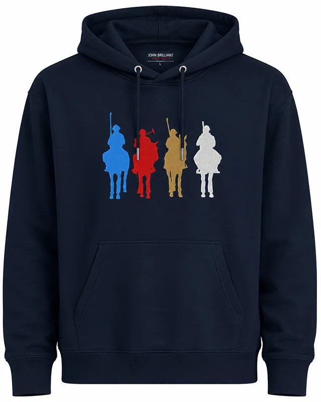 John Brilliant Polo Heritage Eco Hoodie - Navy