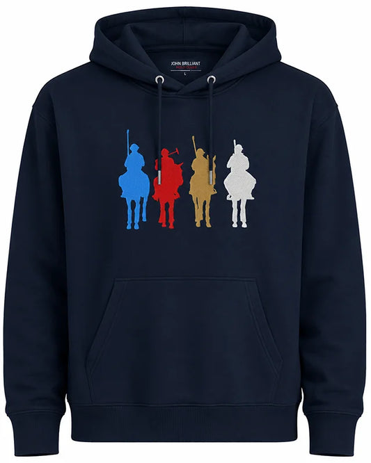 John Brilliant Polo Heritage Eco Hoodie - Navy
