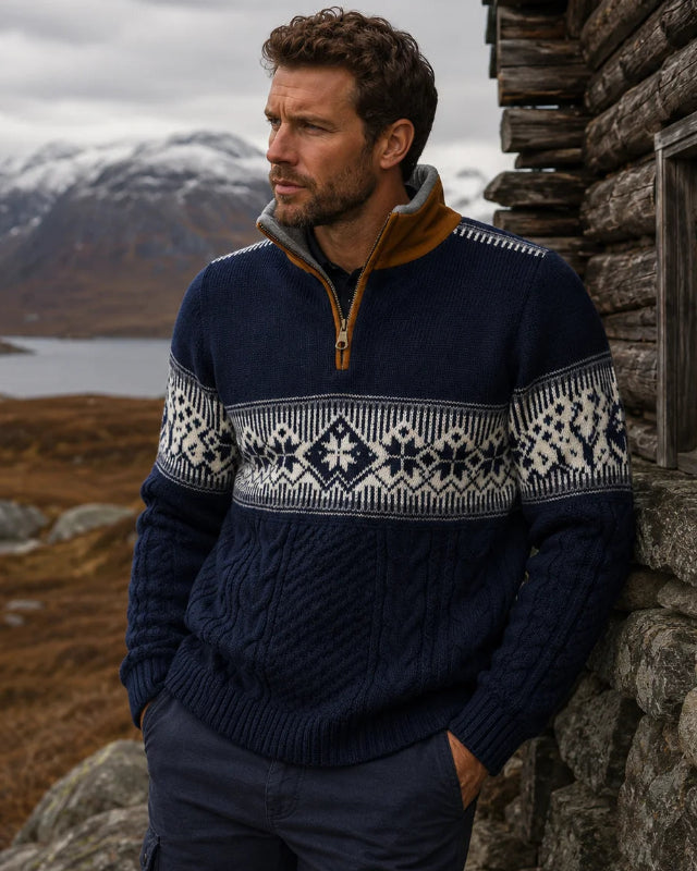Nordic Polar Sweater, darkblue