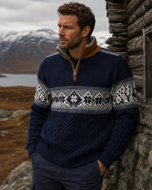 Nordic Polar Sweater, darkblue