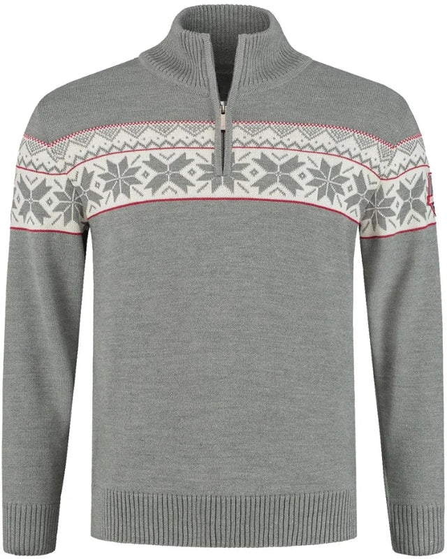 Norwegian Mens Pullover Ullgenser, Grey