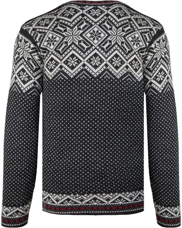 Retro Norwegian sweater, Charcoal