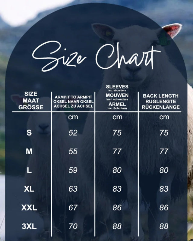 Sweater made of 100% pure new Norwegian wooll, Darkblue