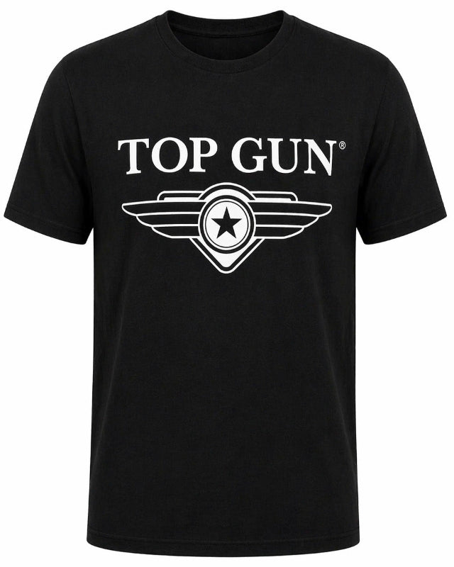 Top Gun "Cloudy" T-shirt, black front