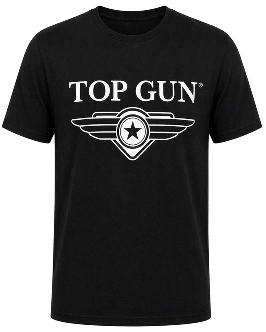 Top Gun "Cloudy" T-shirt, black front