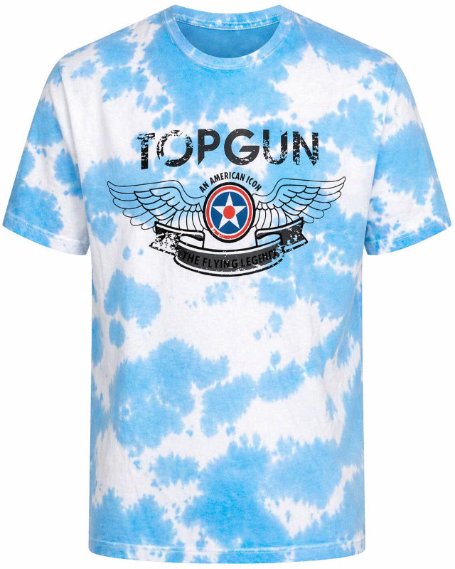 Top Gun T-Shirt "American Icon" camouflage, blue