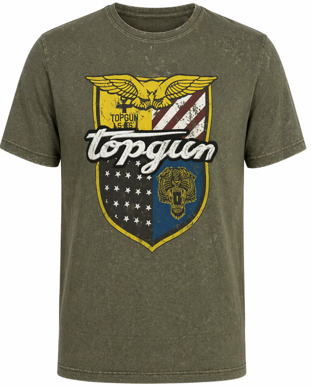 Top Gun T-shirt “Insignia” green