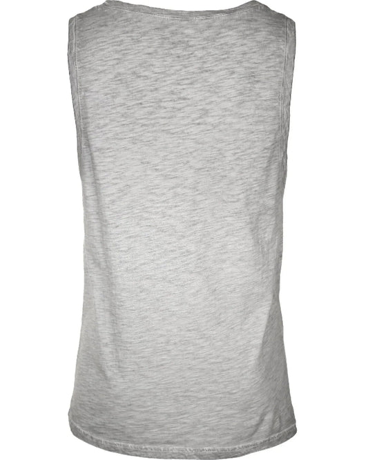 Top Gun "Truck" Sleeveless t-shirt, Grey spotted