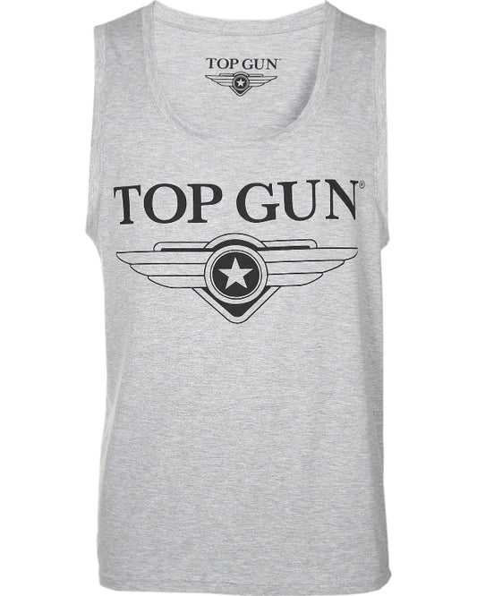 Top Gun "Truck" Sleeveless t-shirt, light Grey