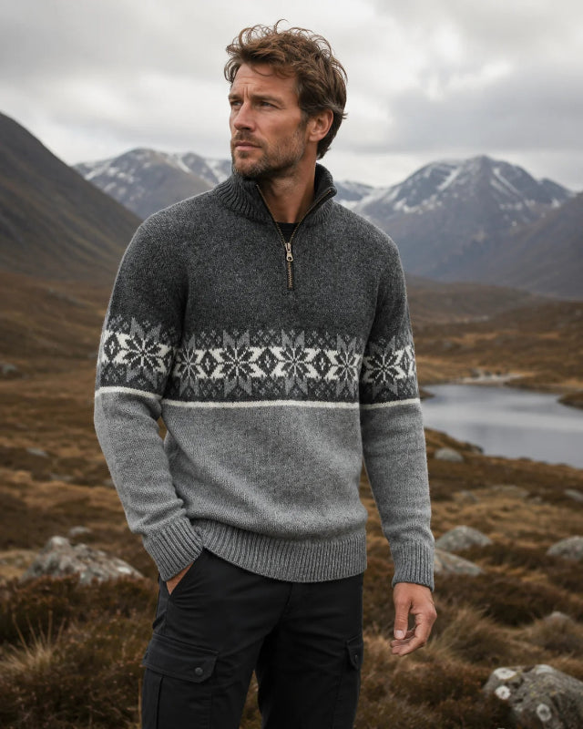 Sweater made of 100% pure new Norwegian wool