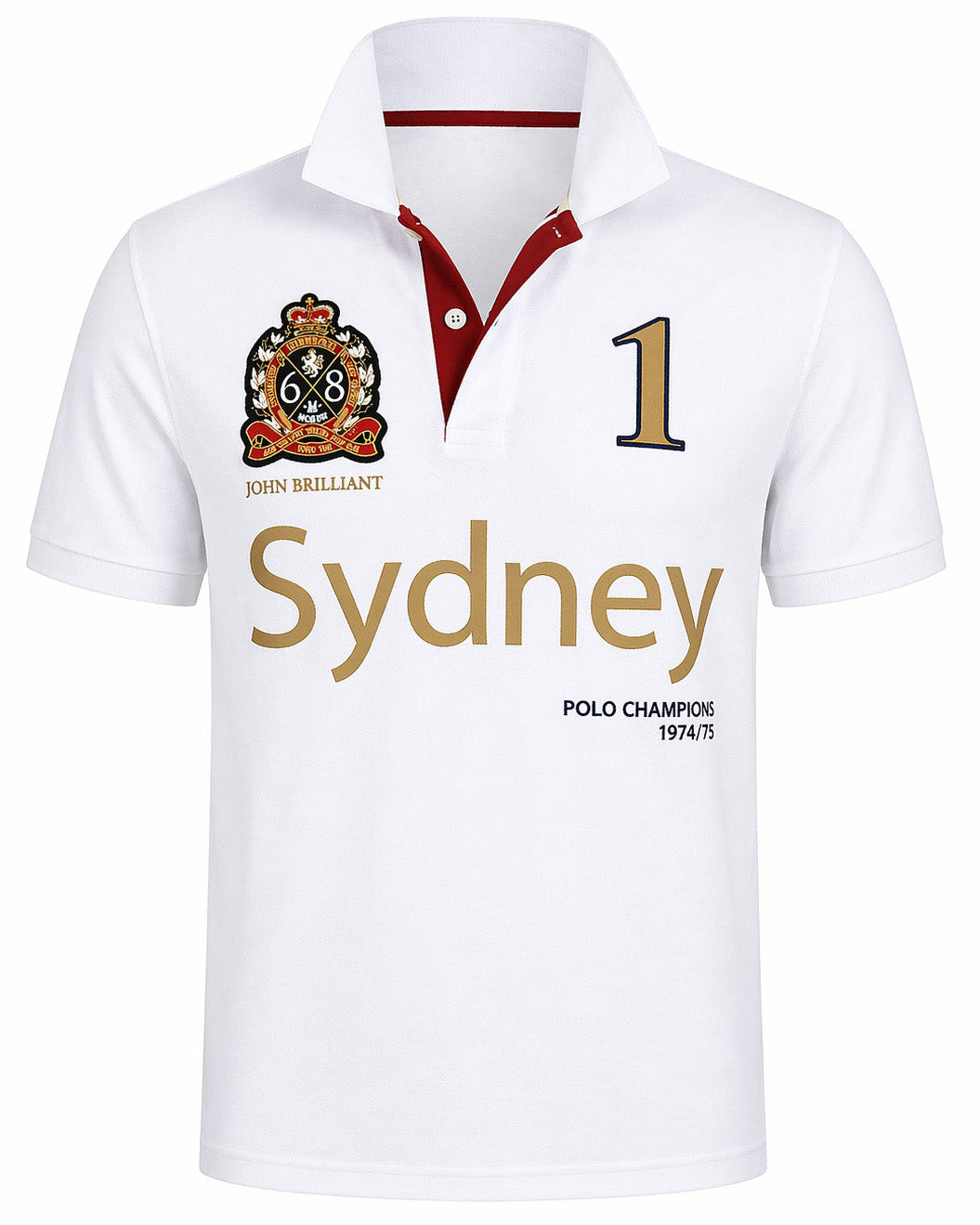 Polo shirt Sydney, white
