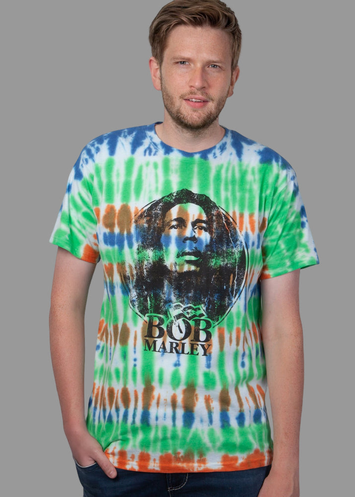 Bob Marley "Dip-Dye" T-shirt, Multicolor