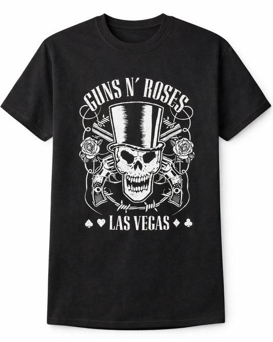 T-shirt Guns 'N Roses "Las Vegas" Black