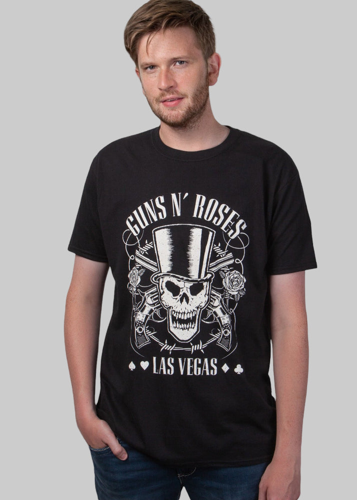 T-shirt Guns 'N Roses "Las Vegas" Black