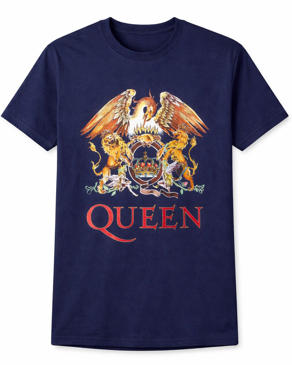T-shirt Queen "Classic Crest" Blue