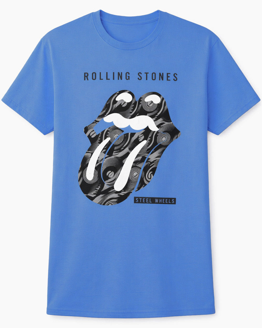 T-shirt The Rolling Stones "Steel Wheels" Blue