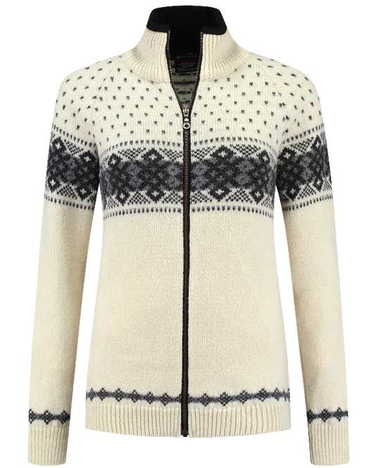 Wool Cardigan of 100% pure new wool