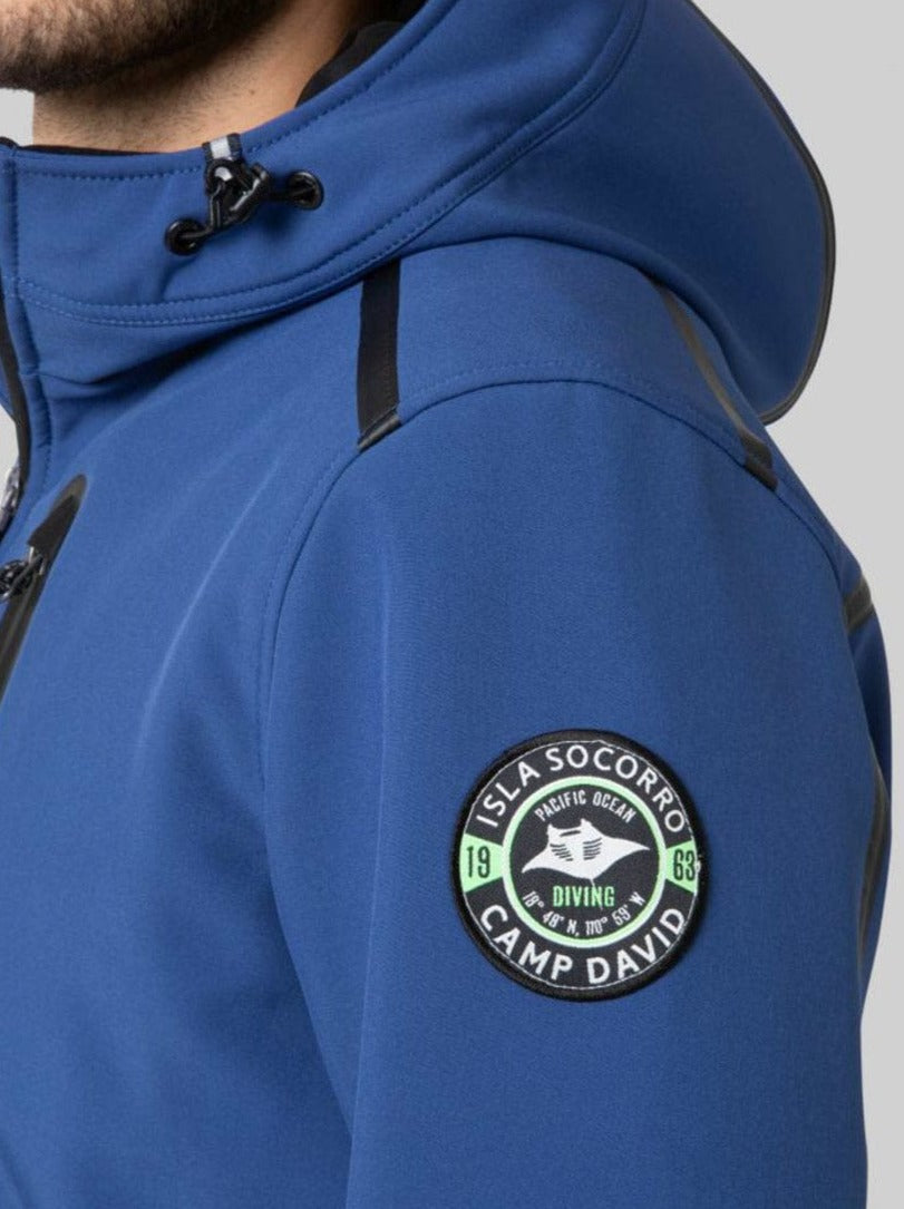 Camp David Double Hooded Softshell Jacket