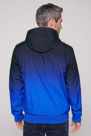 Camp David Gradient softshell jacket, blue
