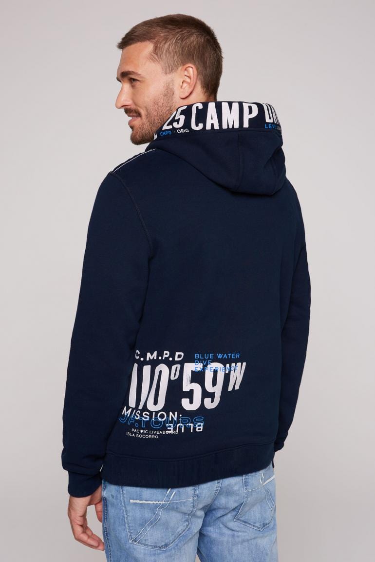 Camp David Make a Statement with CAMP DAVID's Striking Hooded Sweatshirt