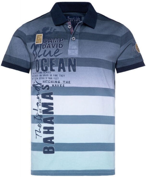 Camp David Poloshirt Beach Life, short sleeves, Cool Mint - Stateshop  Fashion | Poloshirts