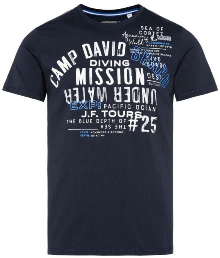 Camp David Stylish with this CAMP DAVID Dive-Inspired T-Shirt