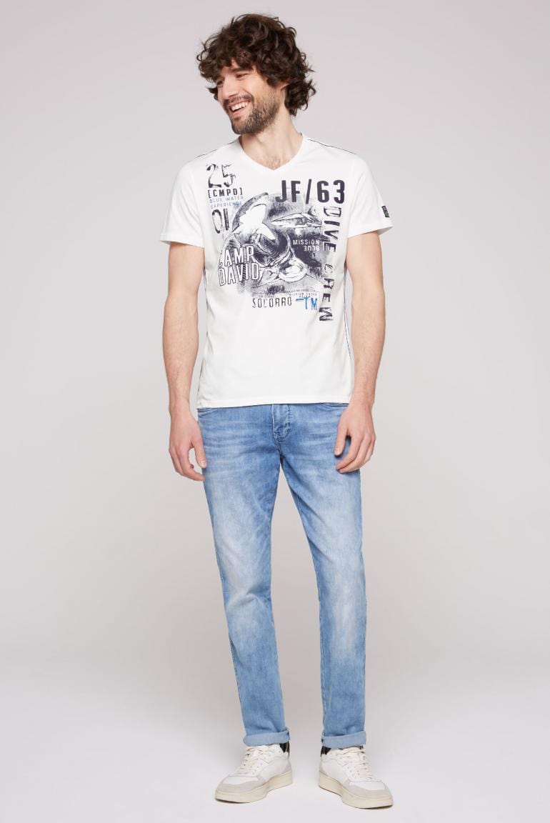 Stylish with this CAMP DAVID - Dive-Inspired Fashion Stateshop T-Shirt