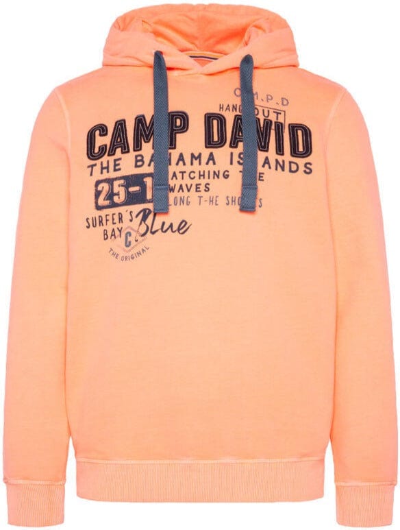 Camp David Sweatshirt Hoodie "Beach Life", Sunset Neon