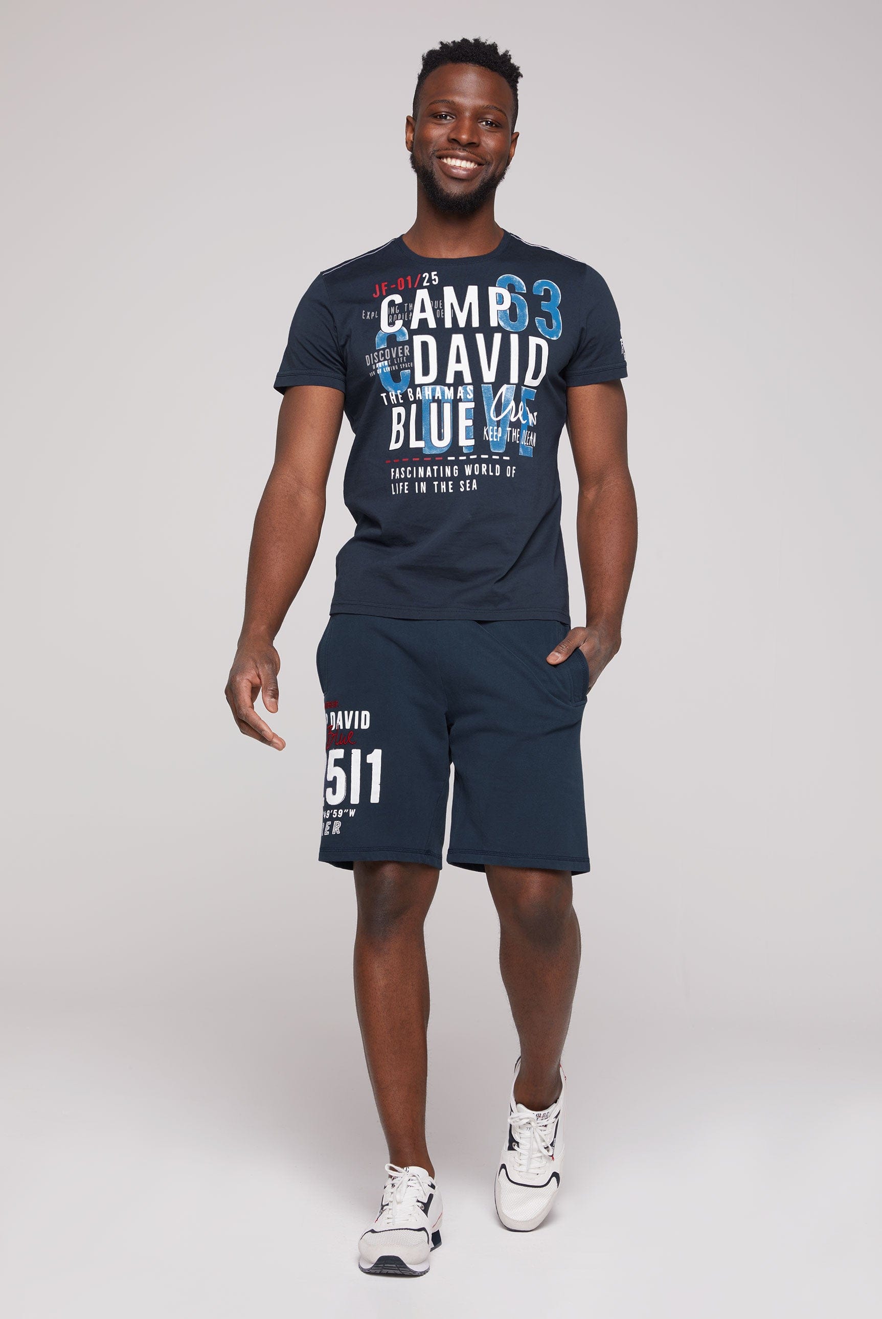 Dive Camp T-Shirt Fashion Ocean David - Stateshop