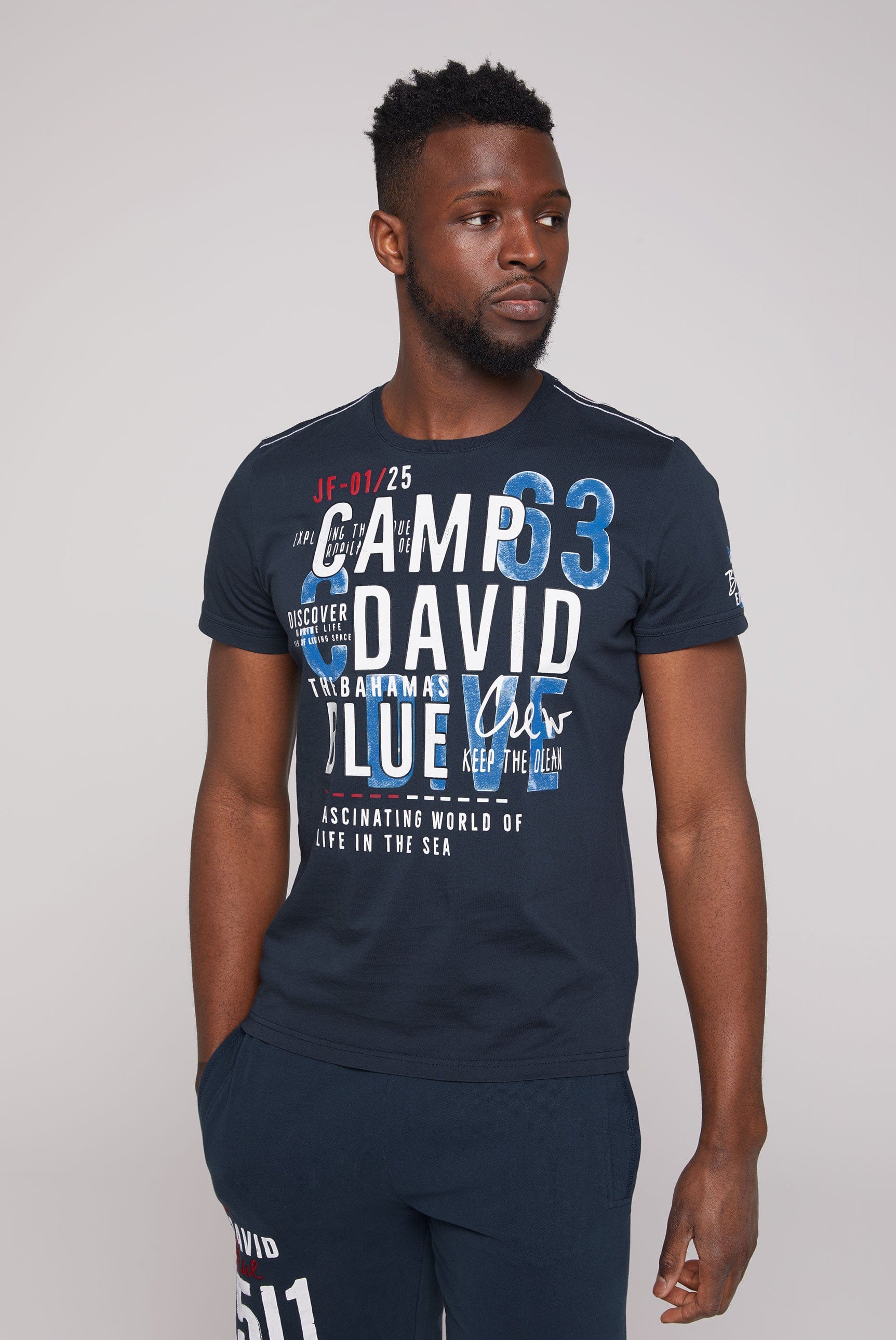 Camp Stateshop Quality David and Versatility Fashion | T-Shirts: