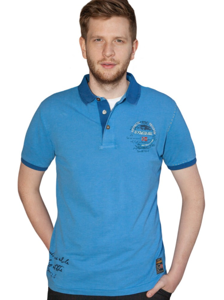 Napapijri Poloshirt Antarctic short sleeves, Blue