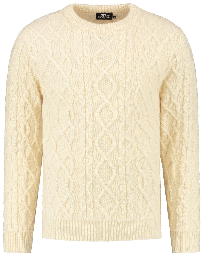 Heavyweight Aran sweater - Stateshop Fashion