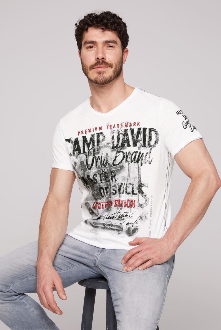 V neck t shirt fashion clearance