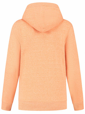 Weirdfish Branded Hoodie, Apricot