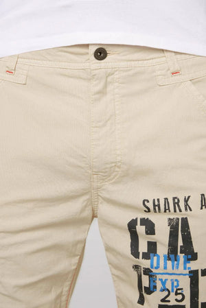 Camp DavidSkater shorts with leg pocket and logo prints